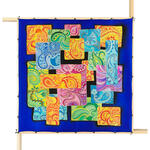 Gutta-Tuch 74x74, Pong� 08, Motiv Mirey