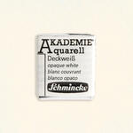 Akademie-Aquarellfarbe 1/2 Napf, Deckwei�
