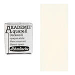 Akademie-Aquarellfarbe 1/2 Napf, Deckweiß