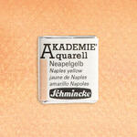 Akademie-Aquarellfarbe 1/2 Napf, Neapelgelb