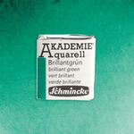 Akademie-Aquarellfarbe 1/2 Napf, Brilliantgr�n