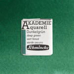 Akademie-Aquarellfarbe 1/2 Napf, Dunkelgr�n