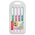 STABILO Textmarker swing cool, Pastell 4er Etui Winter