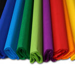 NEU Krepp-Papier farbfest, 50 x 250 cm, 32 g/qm, 1 Rolle - Verschiedene Farben