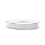 Chiffonband / Schleifenband, Breite 3mm, L�nge 50 m, Wei�