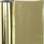 TOP-SELLER ! Geschenkpapier, 50cm x 100m, Metallic-Gold