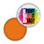 NEU PAINT IT EASY Theater Creme-Make-Up, Schminke auf Fettbasis, 25g, Orange - Orange