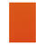 Moosgummiplatte / Schaumstoffplatte fr vielfltige Bastelarbeiten, 29 x 20cm, 1 Stk., Orange - Orange