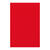 Moosgummiplatte / Schaumstoffplatte fr vielfltige Bastelarbeiten, 29 x 20cm, 1 Stk., Rot - Rot
