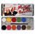 NEU Eulenspiegel 12 Glitzer-Farben-Kombi Metall-Palette - 10 Farben + 2 Glitzer