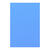 Moosgummiplatte / Schaumstoffplatte fr vielfltige Bastelarbeiten, 29 x 20cm, 10Stk., Hellblau - Hellblau