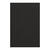 Moosgummiplatte / Schaumstoffplatte fr vielfltige Bastelarbeiten, 29 x 20cm, 10 Stk., Schwarz - Schwarz