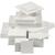 Leinwandplatte, 280g/m�, Wei�, 108 St�ck in verschiedenen Gr��en