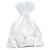 Organza S�ckchen, Weiss, 7.5 x 10 cm, 10 St�ck