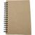 Notizbuch mit Spiralbindung, A6, Blatt 105x148 mm, 60 g, Braun Bild 2