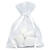 Organzas�ckchen, Weiss, 12 x 17 cm, 6 St�ck