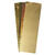 Wachsfolie Gold-Töne, 20x6,5cm, 4 Farben sortiert