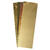 Wachsfolie Gold-Tne, 20x6,5cm, 4 Farben sortiert