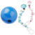 SALE Schnulli-Sicherheits-Perle, Blau, 12mm, 10 Stk - Blau