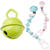 SALE Schnulli-Glckchen/Schelle, Lemon, 15mm, 2 Stk. - Lemon