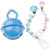 SALE Schnulli-Glckchen/Schelle, Blau, 15mm, 2 Stk. - Blau