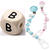 SALE Schnulli-Buchstaben-Wrfel, B, 10mm, 1 Stk.