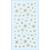 NEU SOFTY 3-D Sticker / Aufkleber, Stern, gold, 1 Bogen