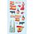 NEU SOFTY 3-D Sticker / Aufkleber, Spanien, 1 Bogen - Spanien