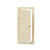 NEU Miniatur Holztür mit beweglicher Tür, ca. 17,7 x 8 x 0,6 cm - Holztür eckig