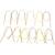 TOP-SELLER ! Rundstricknadeln L:60-80 cm Nr. 3-10, 12 sort.