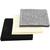 Bastelfilz mit L�chern, Gr��e 20x20 cm, Dicke 3 mm, Schwarz, Grau, Naturwei�, 3 x 4 St�ck Bild 2
