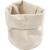 Stoffk�rbe, H�he 14,5 cm, D 9 cm, Hellnatur, 10 St�ck