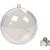 Deko-Kugeln, 5 St�ck, Durchmesser 8 cm, Transparent Bild 3
