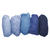 Reine Schurwolle, 5 Farben  20g, Blau-Tne - Blau-Tne, Vlies