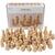 Holzfigurenk�rper, H�he 5-8 cm, 90 sortiert