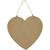 T�rschild Holz, Herz, Gr��e 18,5 x 19,5 cm, Dicke 8mm