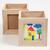 Stiftebeh�lter aus Holz, 1 St�ck , Gr��e 10x10x10 cm, Ausschnitt 6,2x6,2 cm Bild 3