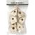 Mini-Vogelh�user aus Holz, 6 St�ck, H�he 7 cm Bild 2