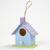 Mini-Vogelh�user aus Holz, 6 St�ck, H�he 7 cm Bild 3