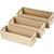 Holzkasten, 3 St�ck, H�he 6,5-7,5cm, L�nge 22+23+25cm, Breite 6,5+7,5+8,5cm