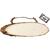 T�rschild Oval aus Naturholz mit Rinde, H: 6-10 cm, B: 23-28 cm, 1 St�ck Bild 2