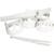 Kronen aus Karton, 5 St�ck, H�he 10-16,5 cm, L�nge 60 cm, 230 g, Wei�