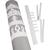 Kronen aus Karton, 5 St�ck, H�he 10-16,5 cm, L�nge 60 cm, 230 g, Wei� Bild 5