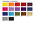 SALE Trendy Filzband, B:4cm L:1,5m, Rot meliert Bild 2
