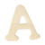 Rayher Holz-Buchstaben, 4 cm, A