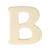 Holz-Buchstaben, 4 cm, B - B