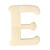 Holz-Buchstaben, 4 cm, E - E