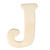 Holz-Buchstaben, 4 cm, J - J