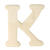 Holz-Buchstaben, 4 cm, K - K