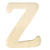 Holz-Buchstaben, 4 cm, Z - Z